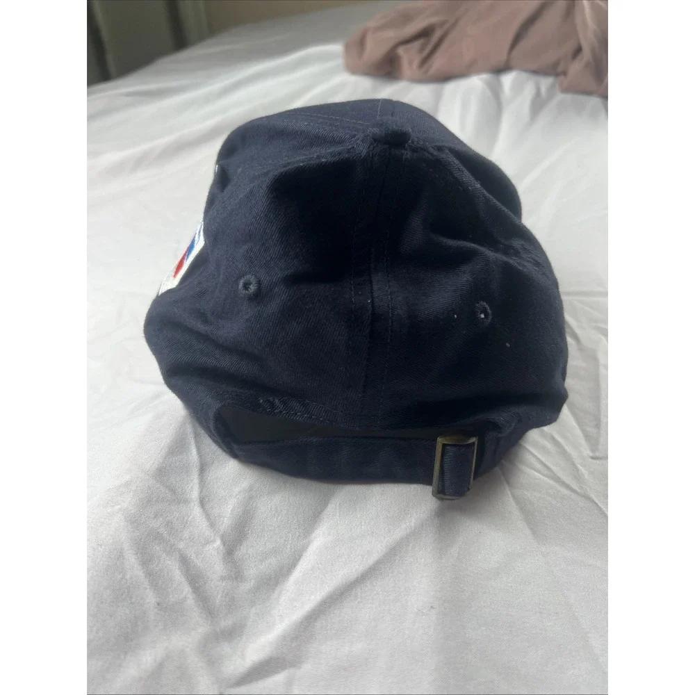 Blue Chevron Delo Trucker Style Hat‎ Strap Back